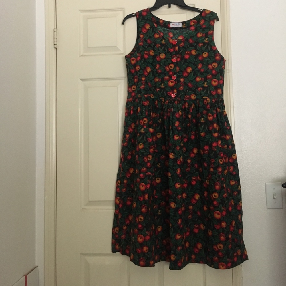 Vintage Handmade Apple Dress